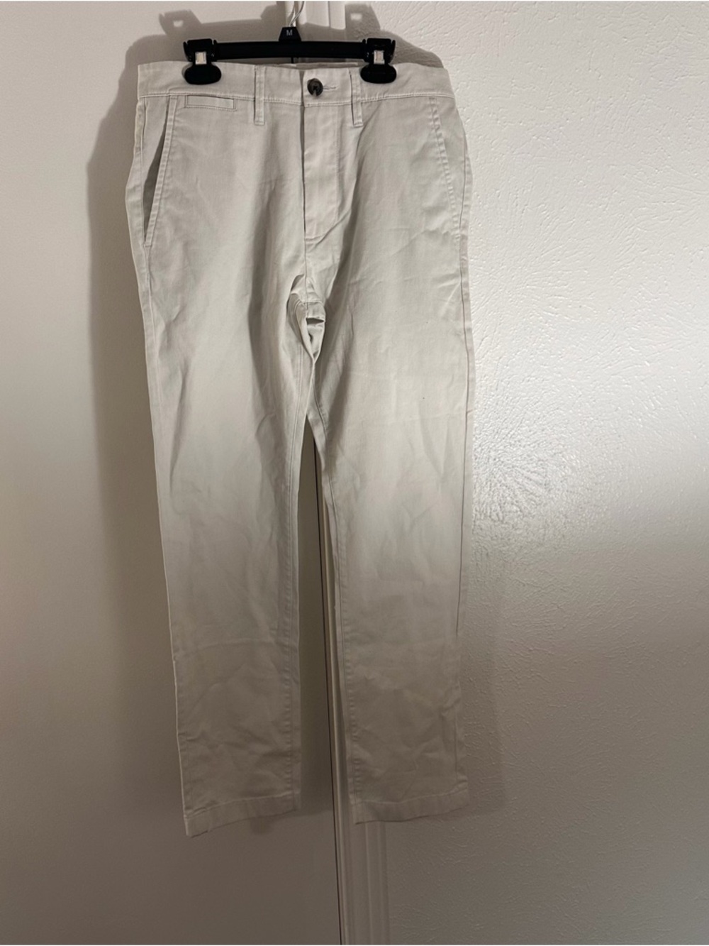 Goodfellow & Co White Slim Straight Chino Pants Size 29/30